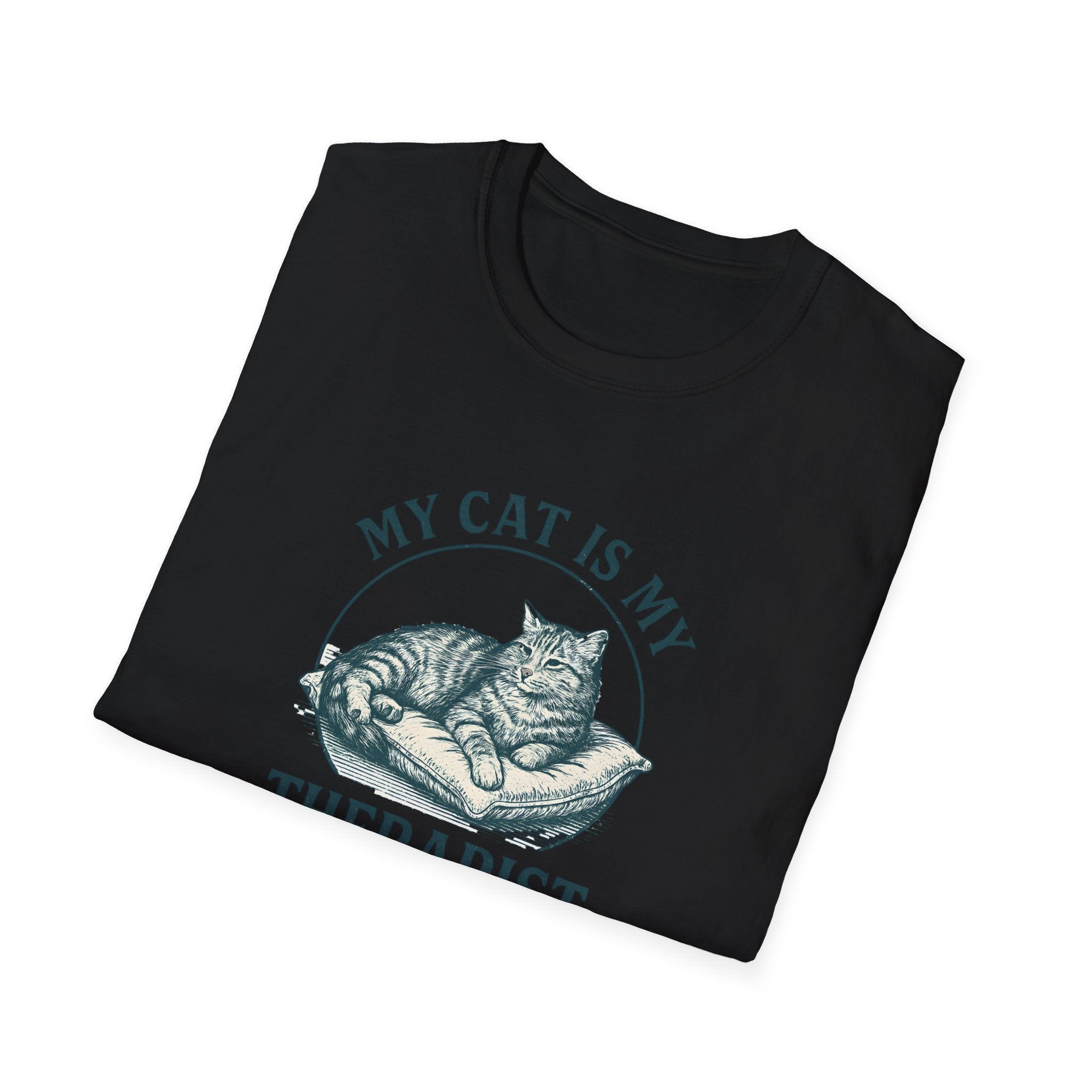 Cat Is My Therapist T-Shirt